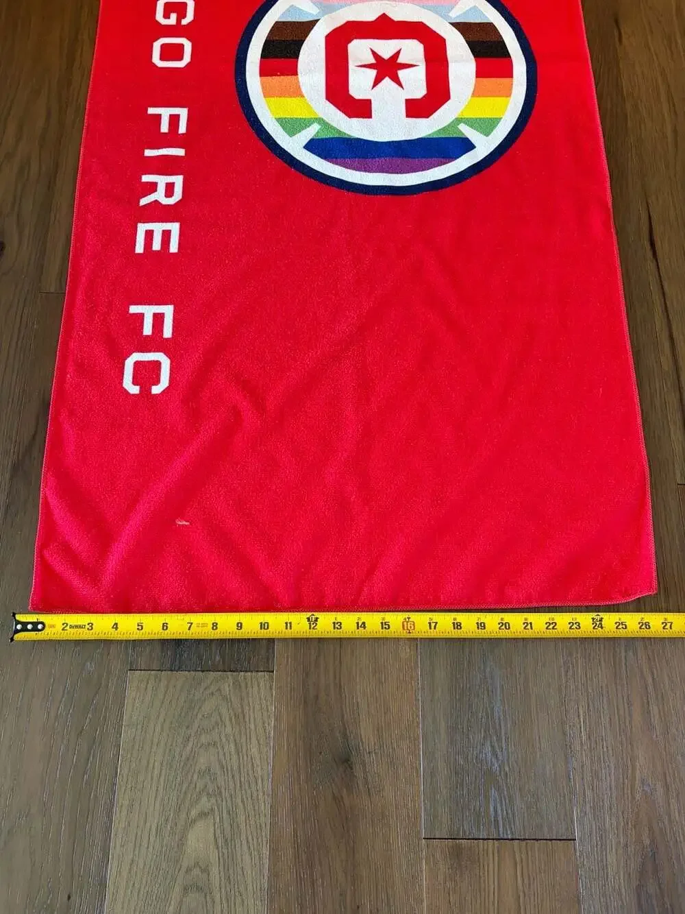 Chicago Fire FC Pride Beach Towel Microfiber